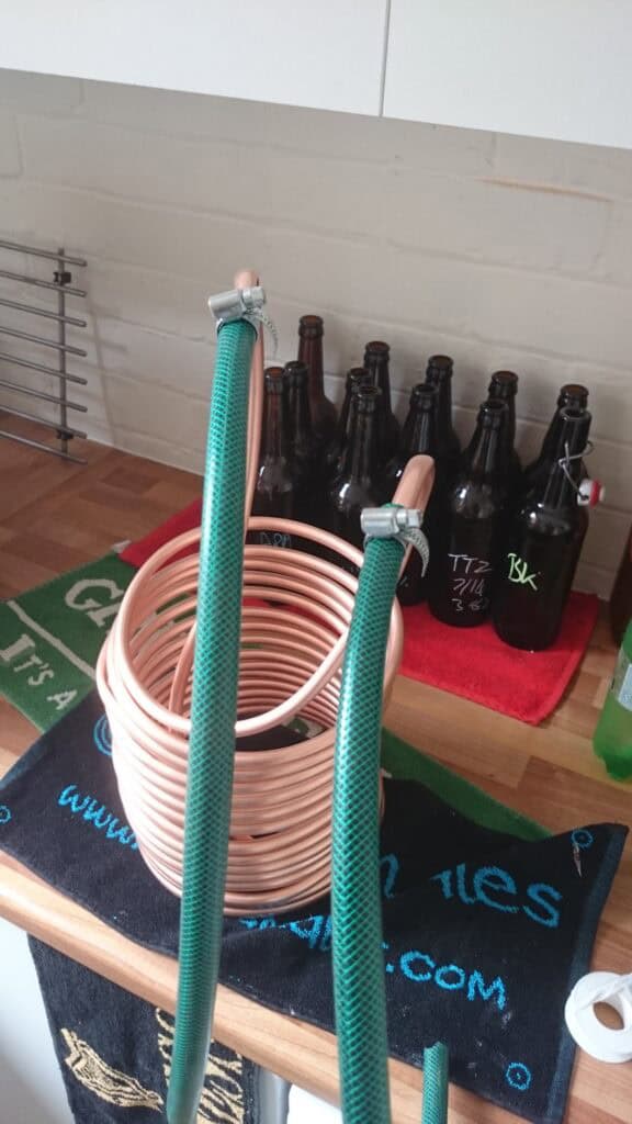 Attaching the hoses