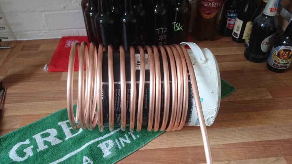Finishing the coil